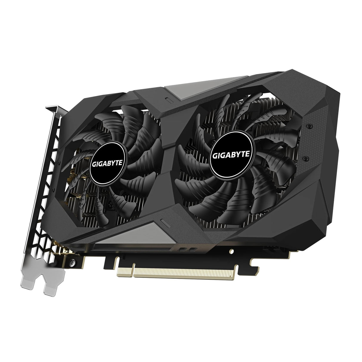 Gigabyte NVIDIA GeForce RTX 3050 WINDFORCE OC V2 6GB GDDR6 Graphics Card, 2304 CUDA Cores, 1477 MHz Core Clock, Dual Fan, 2x DisplayPorts / 2x HDMI Ports