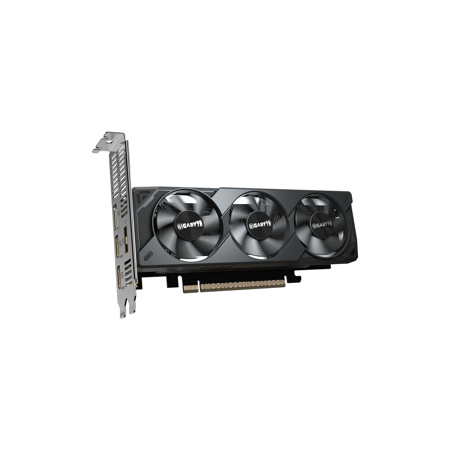 Gigabyte NVIDIA GeForce RTX 5050 OC Low Profile 8G, GDDR6 Graphics Card, 2560 Cuda Core, 2587MHz Core Clock, Triple Fan, 2x DisplayPorts / 2x HDMI Ports