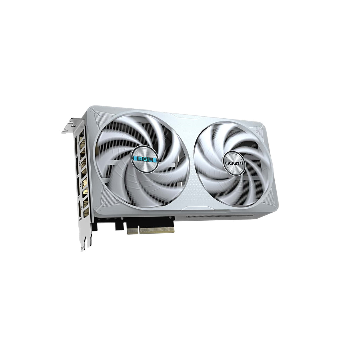 Gigabyte NVIDIA GeForce RTX 5060 Ti EAGLE OC ICE 16BG GDDR7 Graphics Card, 4608 CUDA Cores, 2617 MHz Core Clock, Dual Fan, 3x DisplayPorts / 1x HDMI Port