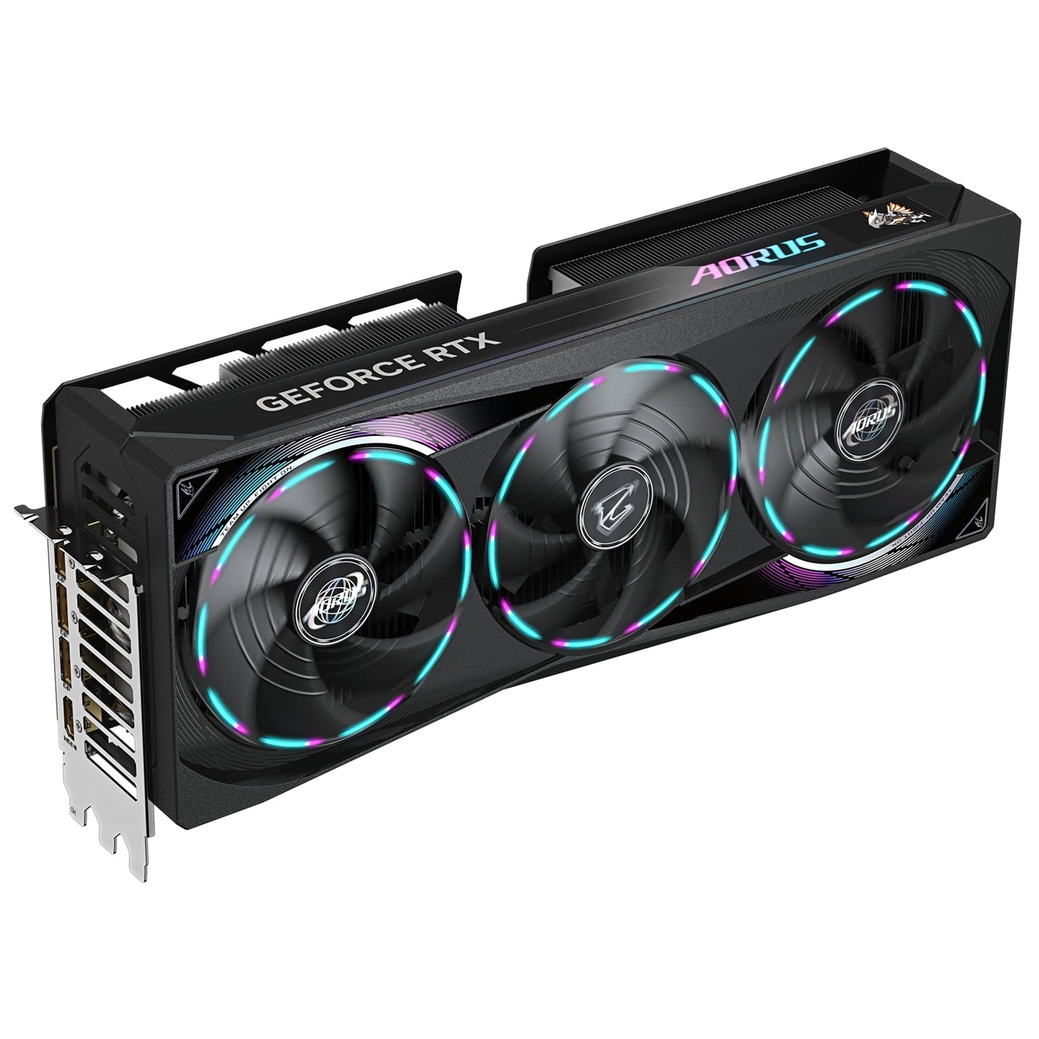 Gigabyte NVIDIA GeForce RTX 5070 Ti AORUS MASTER 16GB GDDR7 Graphics Card, 8960 CUDA Cores, 2588 MHz Core Clock, Triple Fan, RGB, 3x DisplayPorts / 1x HDMI Port
