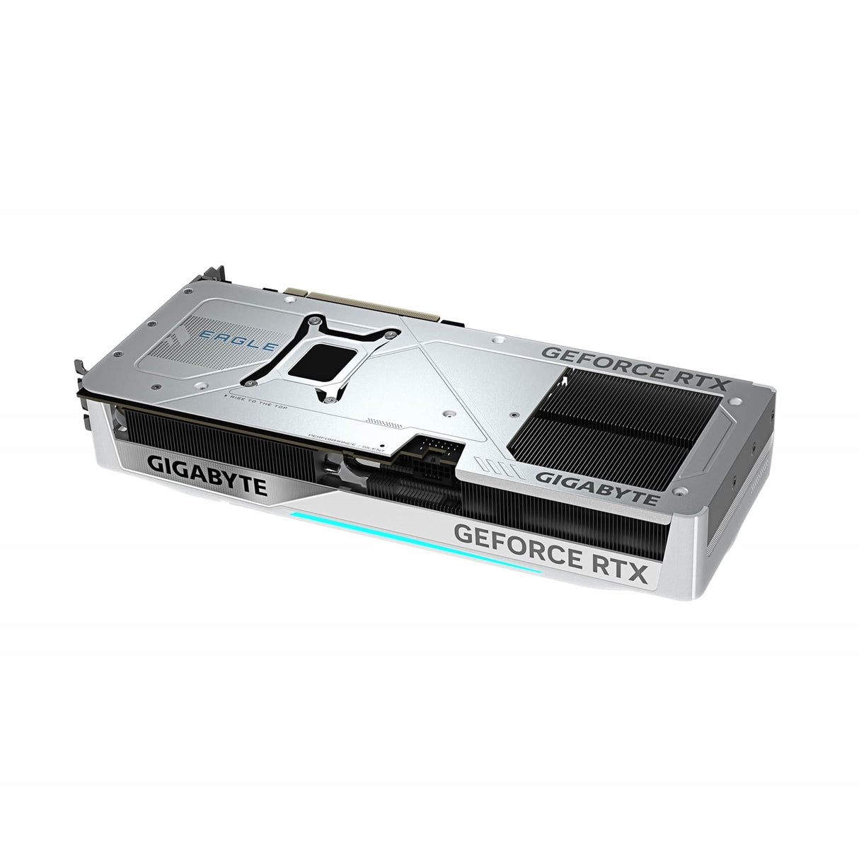 Gigabyte NVIDIA GeForce RTX 5070 Ti EAGLE OC ICE SFF 16GB GDDR7 Graphics Card, 8960 CUDA Cores, 2542 MHz Core Clock, Triple Fan, White, 3x DisplayPorts / 1x HDMI Port