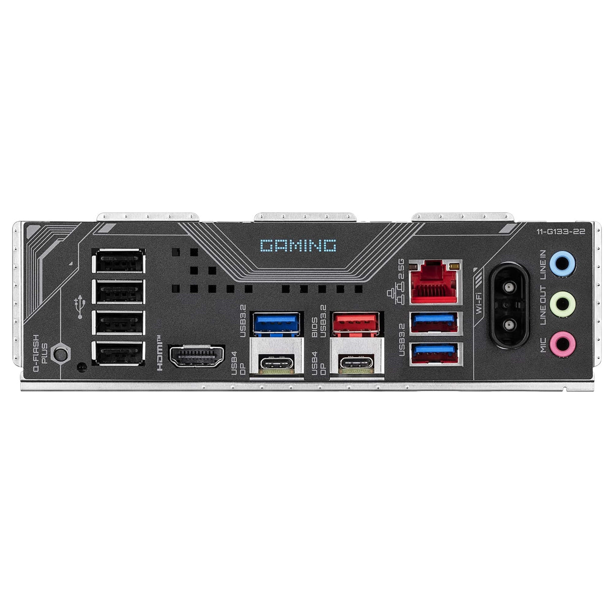 Gigabyte X870 GAMING WIFI6 AMD AM5 Socket Motherboard, ATX, 4x DDR5 Slots, 3x M.2 Sockets, Fitted I/O Shield, 2.5GbE LAN, Wi-Fi 6, 1x HDMI Port / 1x USB-C (USB4)