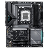 Gigabyte X870E EAGLE X3D WIFI7 AMD AM5 Socket Motherboard, ATX, 4x DDR5 Slots, 4x M.2 Sockets, Fitted I/O Shield, 5GbE LAN, Wi-Fi 7, 1x HDMI Port / 2x USB-C (USB4)