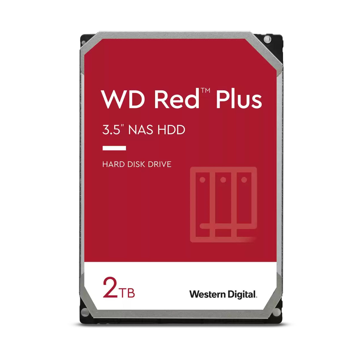 2TB WD Red Plus internal 3.5in Hard Drive 5400rpm 64mb Buffer