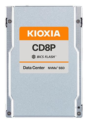 KIOXIA 30700GB, 2,5", PCIe 5.0, NVMe 2.0, BiCS FLASH TLC, Read 10000 MB/s, Write 4900 MB/s, Silver, 130g