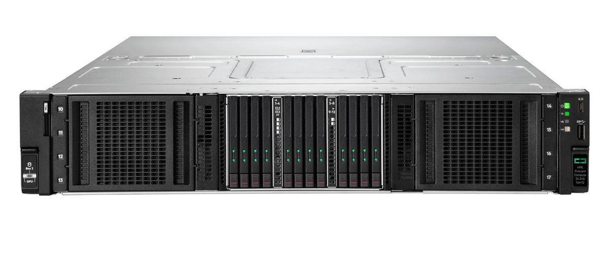 Hewlett Packard Enterprise ProLiant Compute DL340 Gen12 6505P 2.2GHz 12c 1P 4x32GB-R 8SFF MR408i-o 2x1000W PS EU Server