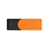 Kingston DataTraveler Exodia S DTXS/256GB USB Flash Drive, 256GB, USB 3.2, Black/Orange, Swivel Cap Design