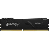 Kingston FURY Beast KF432C16BBK2/64 64GB (2x 32GB) DIMM System Memory, 3200MHz, DDR4, CL16, Black, Intel XMP