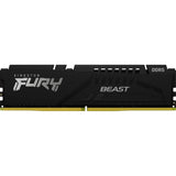 Kingston FURY Beast KF552C40BBK2-16 16GB (2x 8GB) DIMM System Memory, 5200MHz, DDR5, CL40, Black, Intel XMP