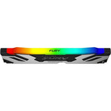 Kingston FURY Renegade KF564C32RSAK2-64 64GB (2x 32GB) DIMM System Memory, 6400MHz, DDR5, CL32, Silver, RGB, Intel XMP
