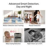 Mercusys MC210 Pan/Tilt Home Security Wi-Fi Camera