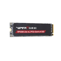 Patriot VP4300 Lite 2TB PCIe Gen4 x4. M.2 2280, Read/write speeds up to 7,400MB/s, 6,400MB/s, 5 Year Warranty