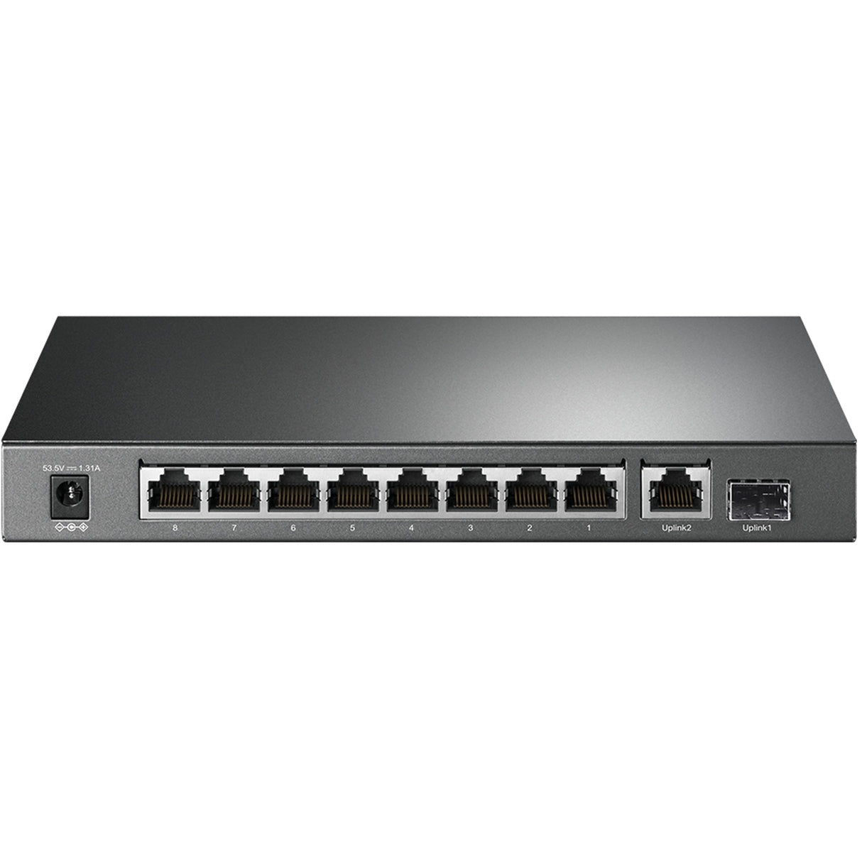 TP-Link TL-SG1210P 10-Port Metal Gigabit Desktop Switch with 8-Port PoE+ (63W)
