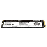 Team NV5000 (TM8FGM002T0C101) 2TB M.2 Interface, PCIe Gen4x4 with NVMe, 2280, Read 4500MB/s, Write 1900MB/s, 3 Year Warranty