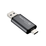 Team TX1364GC01 2 in 1 Dual OTG 64GB Flash Drive, X1 USB 3.2 Gen1, Type C & A, Plug and Play