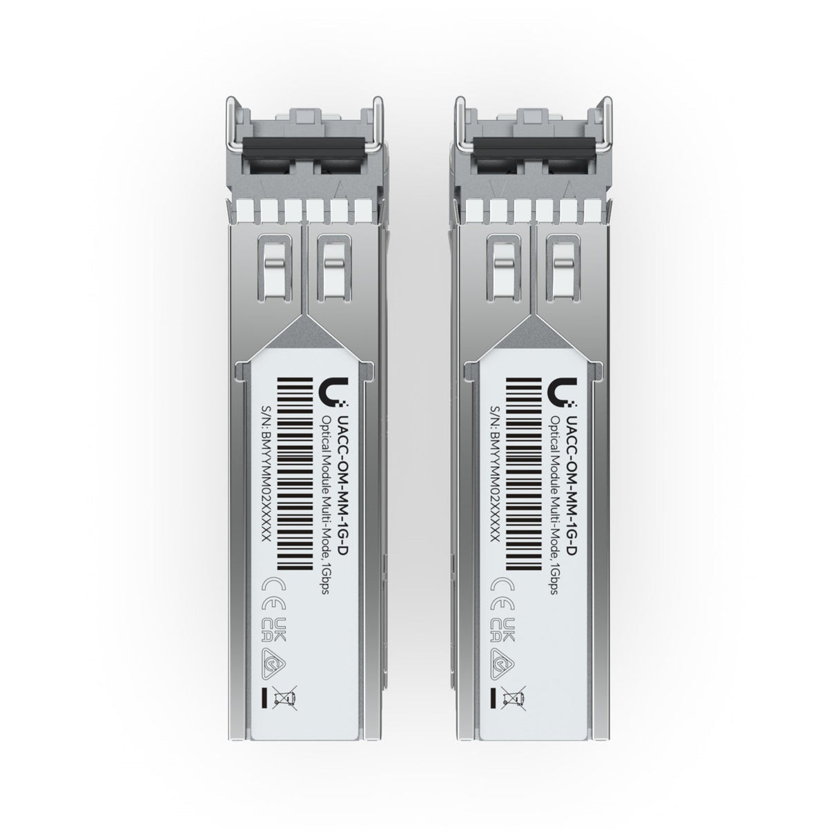 Ubiquiti UACC-OM-MM-1G-D-2 (2-Pack) 1G Multi-Mode Optical SFP Module