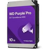 WD WD102PURP Purple Pro 10TB SATA Smart Video Hard Drive, 7200RPM, Transfer Rate up to 272MB/s, 512MB Cache