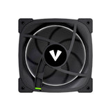 VIDA STEALTH REVERSE BLK ARGB FAN 120MM Computer case 12 cm Black 1 pc(s)
