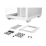 be quiet! Light Base 500 LX BGW86 White Mid-Tower Case, Tempered Glass, 4x ARGB Light Wings LX Fans, High Airflow ATX Case, USB-C 10 Gbps, 400 mm GPU Support, Vertical GPU Mount