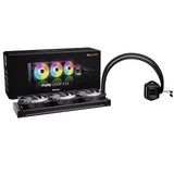 be quiet! Pure Loop 3 LX Liquid CPU Cooler, Universal Socket, 360mm Radiator, 3 x Light Wings LX PWM High Speed, Stylish ARGB cooling block featuring 10 included lighting foils, 3-year manufacurer's warranty.