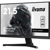 iiyama G-MASTER G2245HSU-B2 22 inch IPS Gaming Monitor, Full HD, 1ms, HDMI, DisplayPort, USB Hub, Freesync, 100Hz, Speakers, Black, Internal PSU, VESA